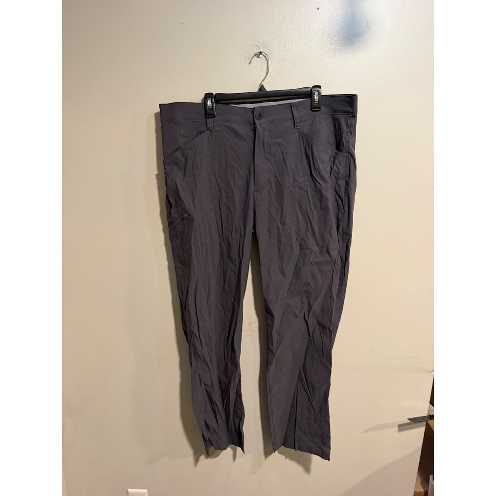 Orvis Mens 40x30 Gray Outdoor Performance Hiking Pants Stretch Lightweight
